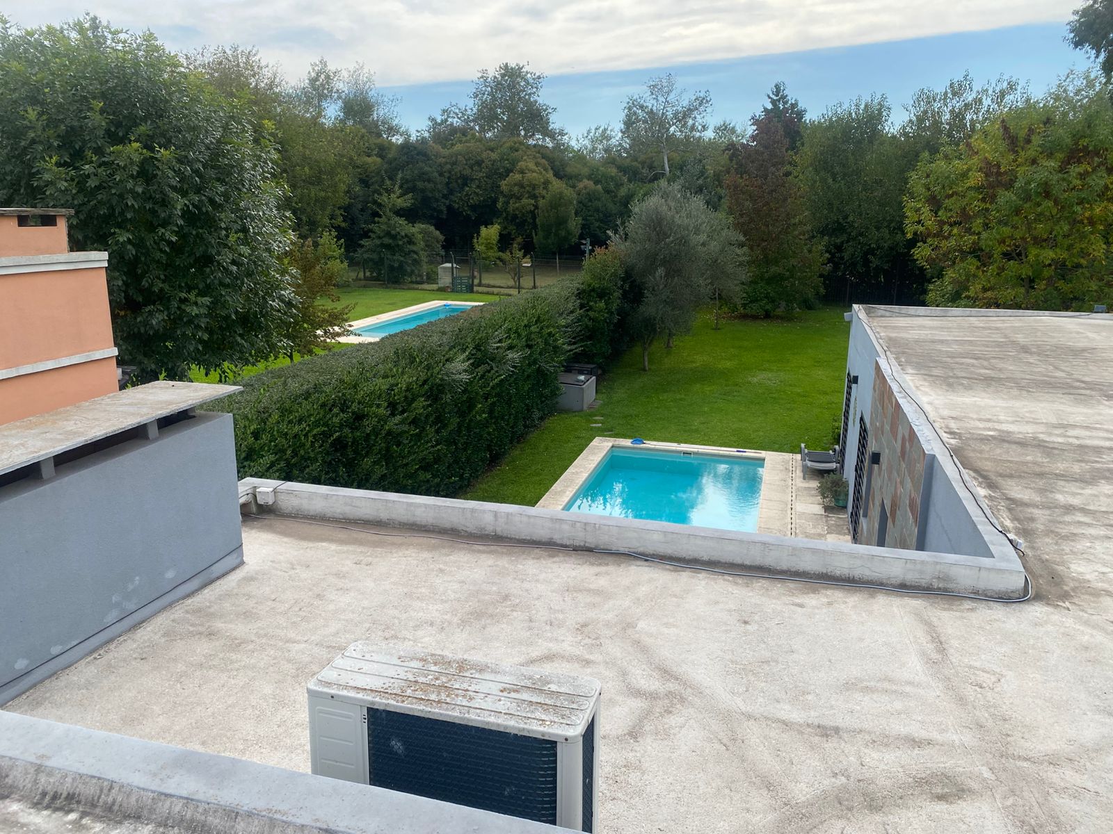 Cámara de seguridad instalada